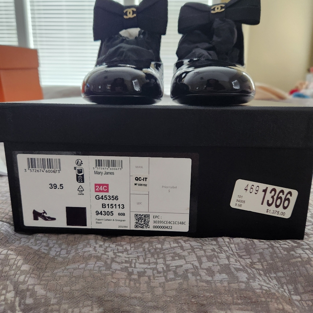 Bnib chanel mary janes 39.5 - Picture 2 of 5
